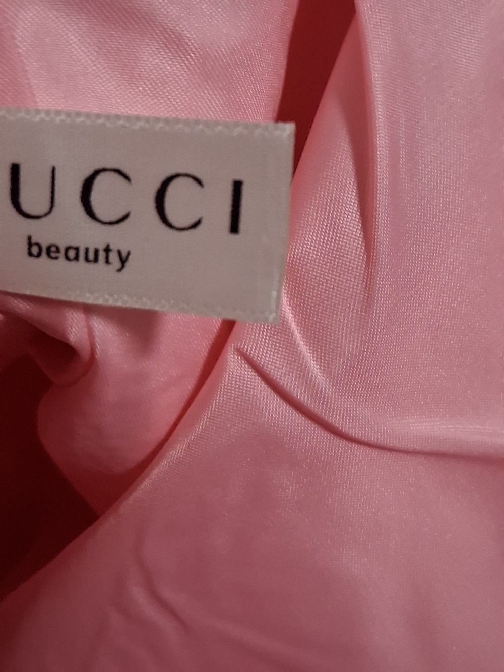 Embroidered Tote Lined/ With Pink Charm - Picture 7 of 7